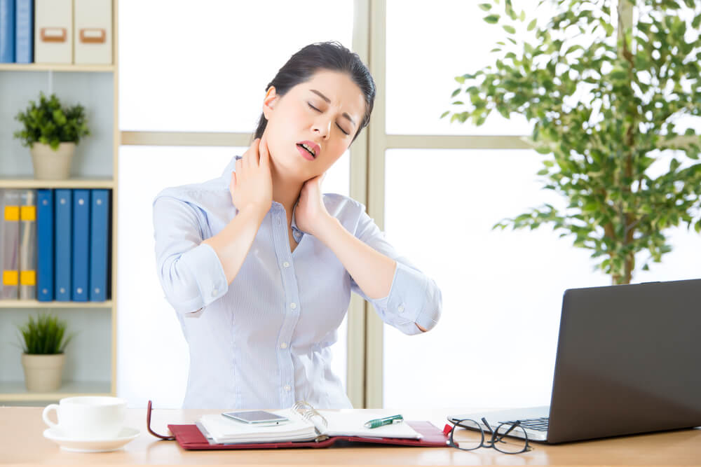 Pain in the neck when breathing: Why you’re feeling it and what PT can do about it shutterstock 443695903 charley horse in neck