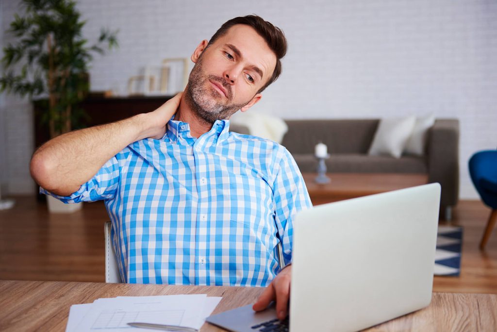 What is neck crepitus (and what can you do about it)? mature entrepreneur suffering from neck pain 2021 08 26 20 15 40 utc what is neck crepitus (and what can you do about it)? neck pain