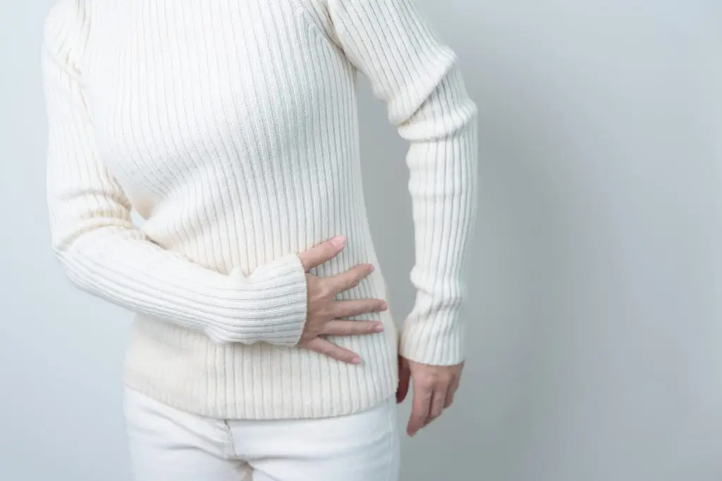 why does my stomach hurt and radiate to my back? back pain